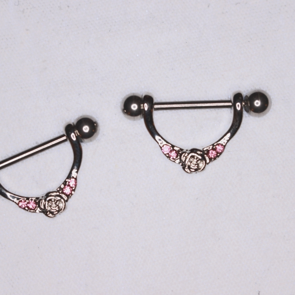 Rose Nipple Jewelry